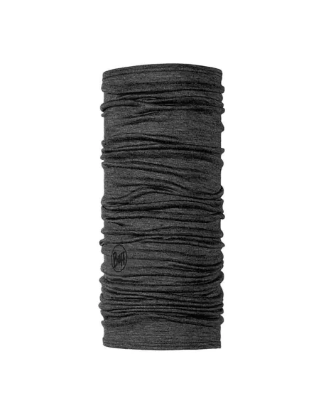 Scarf Buff Merino Lightweight Solid Grey Scarf Buff Merino Lightweight Solid Grey