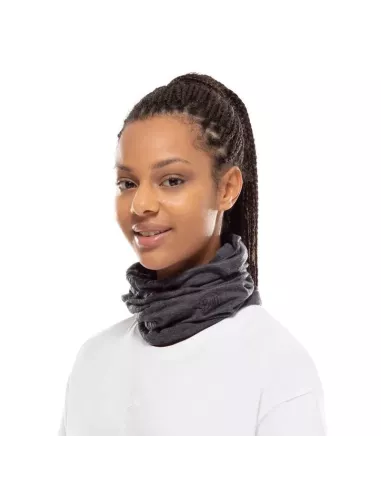 Scarf Buff Merino Lightweight Solid Grey