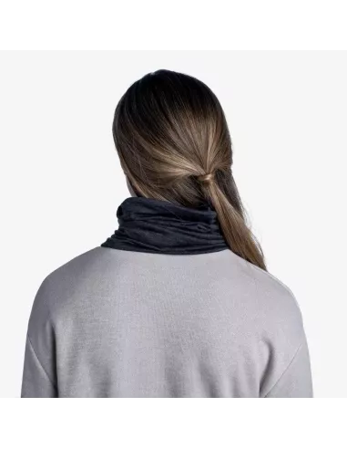 Scarf Buff Merino Lightweight Solid Grey