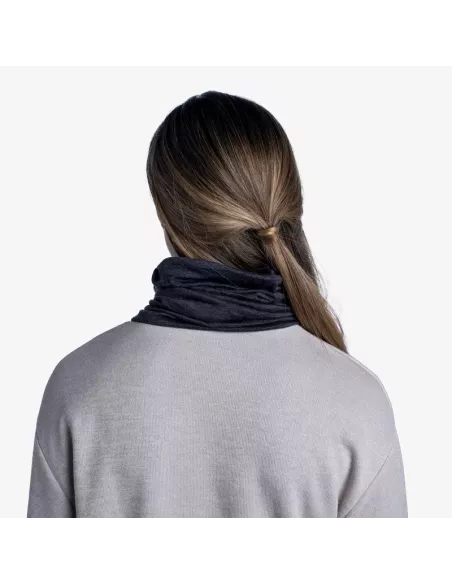 Scarf Buff Merino Lightweight Solid Grey Scarf Buff Merino Lightweight Solid Grey