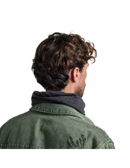 Scarf Buff Merino Lightweight Solid Grey Scarf Buff Merino Lightweight Solid Grey