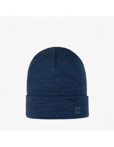 Cap Buff Merino Heavyweight Beanie Solid Night Blue