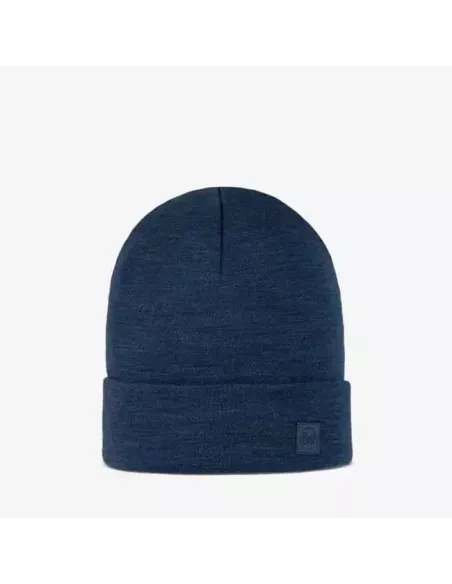Czapka Buff Merino Heavyweight Beanie Solid Night Blue