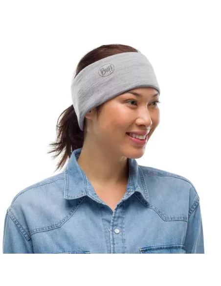 Scarf Buff Merino Lightweight Solid Light Grey Scarf Buff Merino Lightweight Solid Light Grey