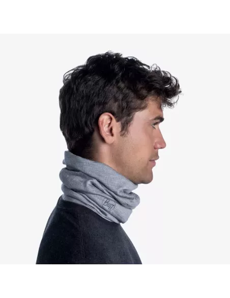 Scarf Buff Merino Lightweight Solid Light Grey Scarf Buff Merino Lightweight Solid Light Grey