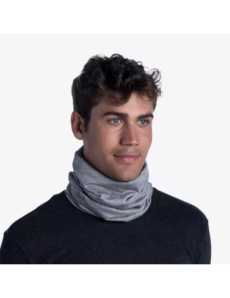 Scarf Buff Merino Lightweight Solid Light Grey Scarf Buff Merino Lightweight Solid Light Grey