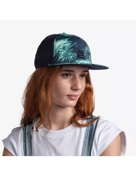 Cap Buff Trucker Cap Kingara Night Blue