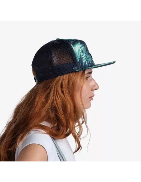 Cap Buff Trucker Cap Kingara Night Blue