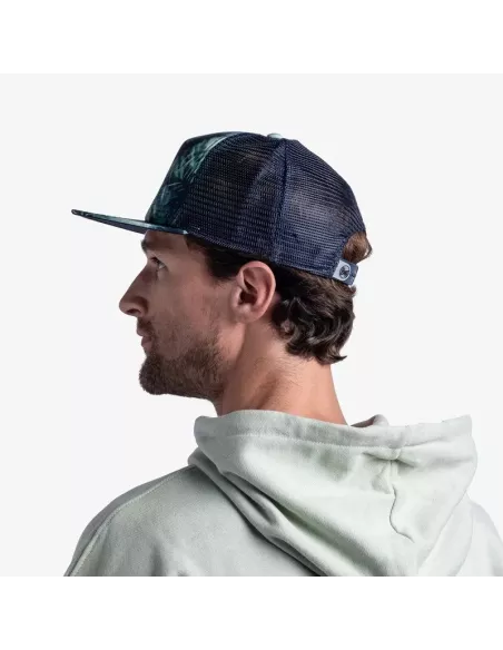 Cap Buff Trucker Cap Kingara Night Blue