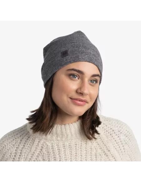 Cap Buff Merino Fleece Beanie Grey