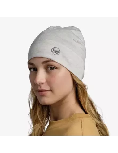Czapka Buff Merino Lightweight Beanie Solid Cloud