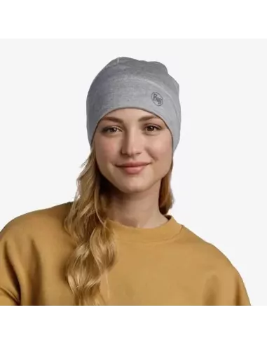Czapka Buff Merino Lightweight Beanie Light Grey