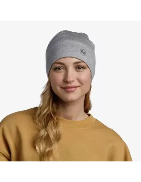 Czapka Buff Merino Lightweight Beanie Light Grey