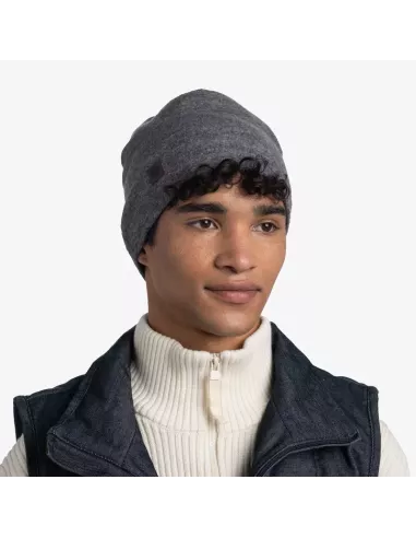 Cap Buff Merino Fleece Beanie Grey