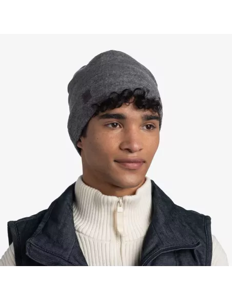 Cap Buff Merino Fleece Beanie Grey
