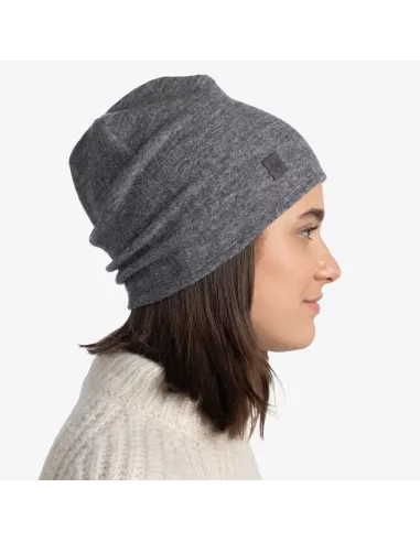 Cap Buff Merino Fleece Beanie Grey