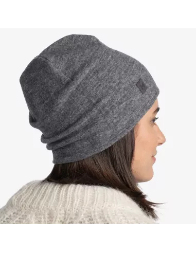 Cap Buff Merino Fleece Beanie Grey