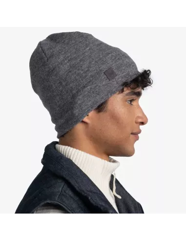 Cap Buff Merino Fleece Beanie Grey