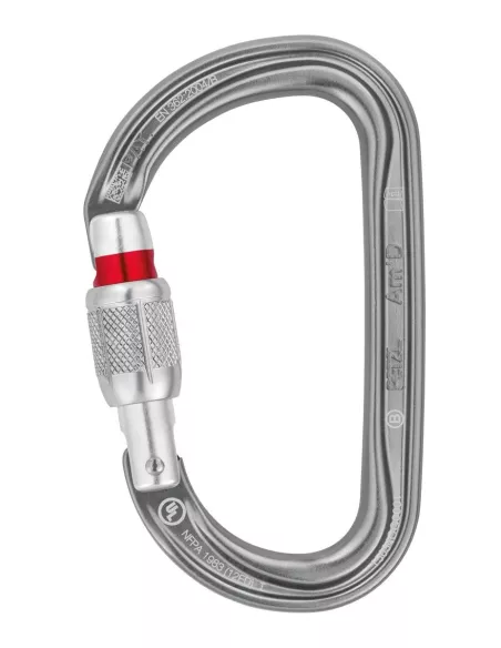Climbing carabiner Petzl Am'D Screw Lock
