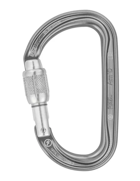 Climbing carabiner Petzl Am'D Screw Lock