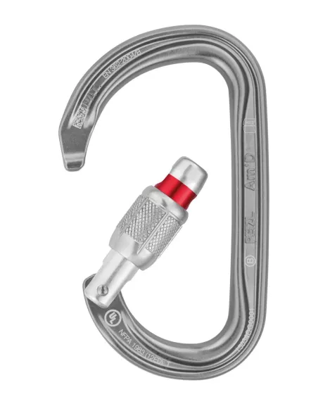 Climbing carabiner Petzl Am'D Screw Lock