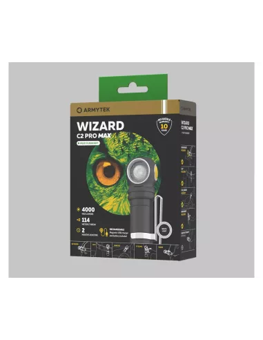 Headlamp Armytek Wizard C2 Pro Max White