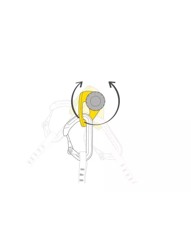 Punkt stanowiskowy Petzl Coeur Pulse 12mm