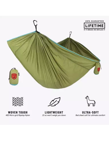 Hamak Grand Trunk Trunktech Double Green