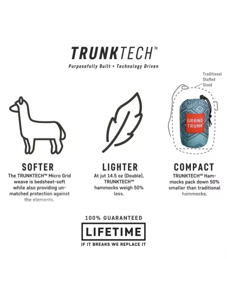Hammock Grand Trunk Trunktech Double Horizon