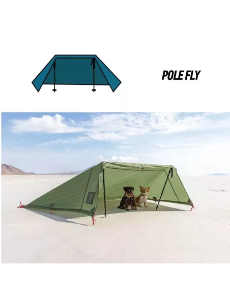 Hamak płachta biwakowa Grand Trunk Moab All-In-One Green