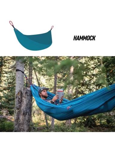 Hamak płachta biwakowa Grand Trunk Moab All-In-One Green