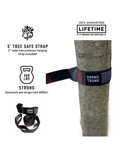 Hamak Grand Trunk Double Deluxe Hammock w/Straps Blue