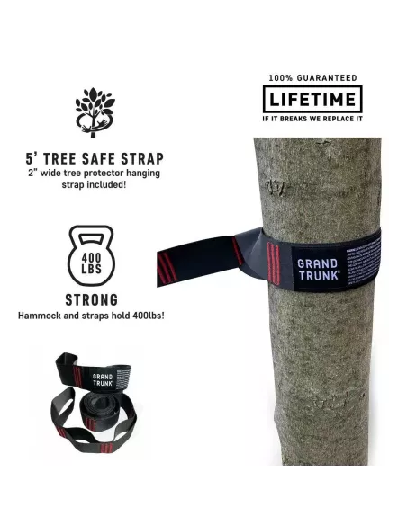 Hamak Grand Trunk Double Deluxe Hammock w/Straps Blue