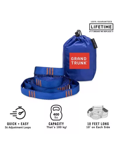 Hammock Straps Grand Trunk Suspension Straps Blue
