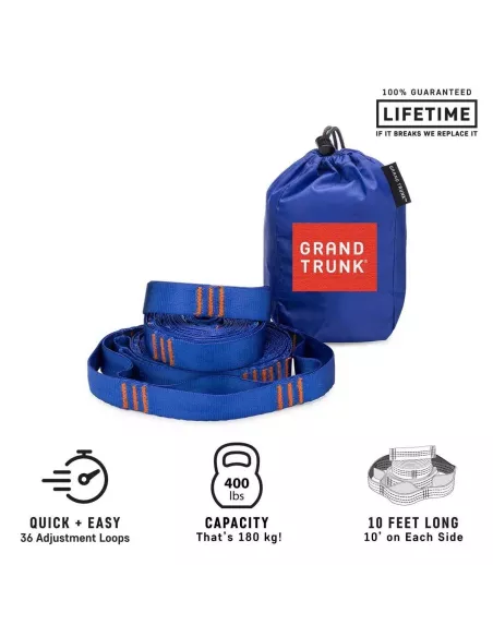 Hammock Straps Grand Trunk Suspension Straps Blue