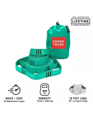 Hammock Straps Grand Trunk Suspension Straps Teal