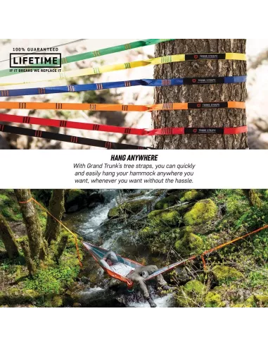 Taśmy do hamaka Grand Trunk Suspension Straps Forest