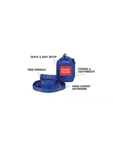 Hammock Straps Grand Trunk Suspension Straps Blue