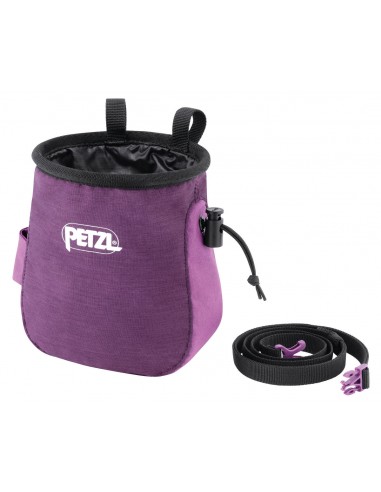 Chalk bag Petzl Saka Violet