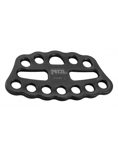 Rigging plate Petzl Paw L Black