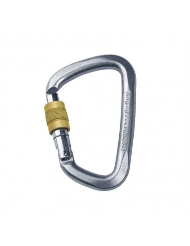 Carabiner Singing Rock D Steel Connector Screw