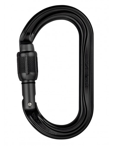 Karabinek Petzl OK Screw Lock Black