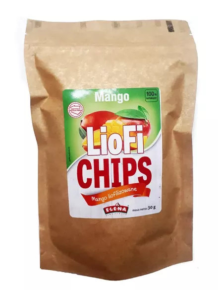 Freeze-dried fruit Elena LioFi Chips mango 30g