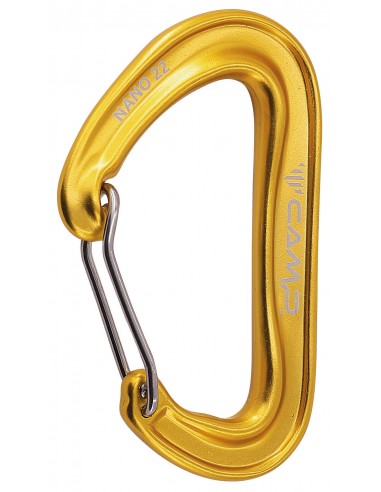 Karabinek Camp Nano 22 Yellow