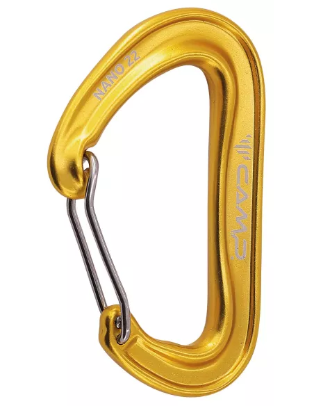 Carabiner Camp Nano 22 Yellow Carabiner Camp Nano 22 Yellow