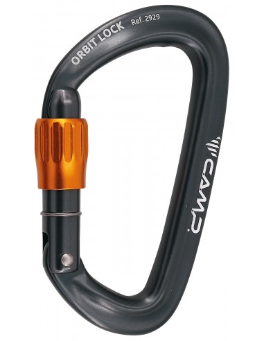 Karabinek Camp Orbit Lock Gun metal