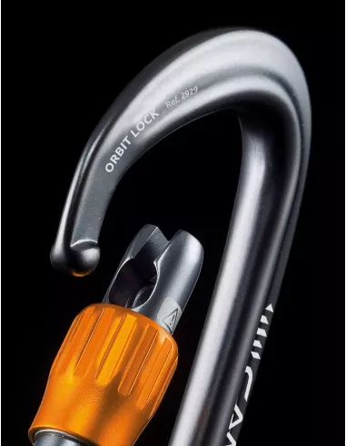 Carabiner Camp Orbit Lock Gun metal
