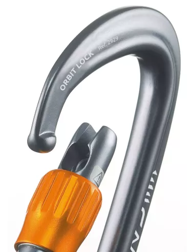 Carabiner Camp Orbit Lock Gun metal