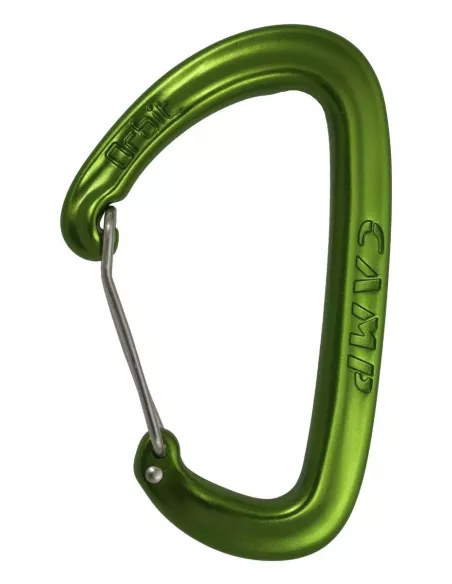 Karabinek wspinaczkowy Camp Orbit Wire Green