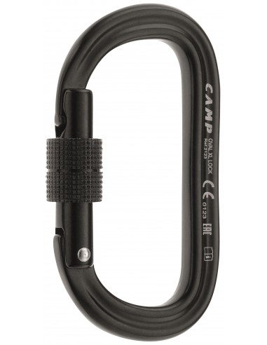 Karabinek Camp Oval XL Lock Black